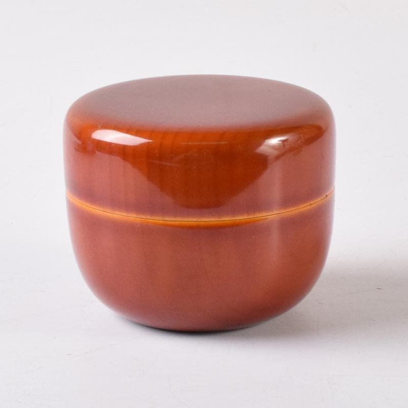 茶道具　飛騨春慶塗　岩本漆器店　大平棗　共箱　V　7307