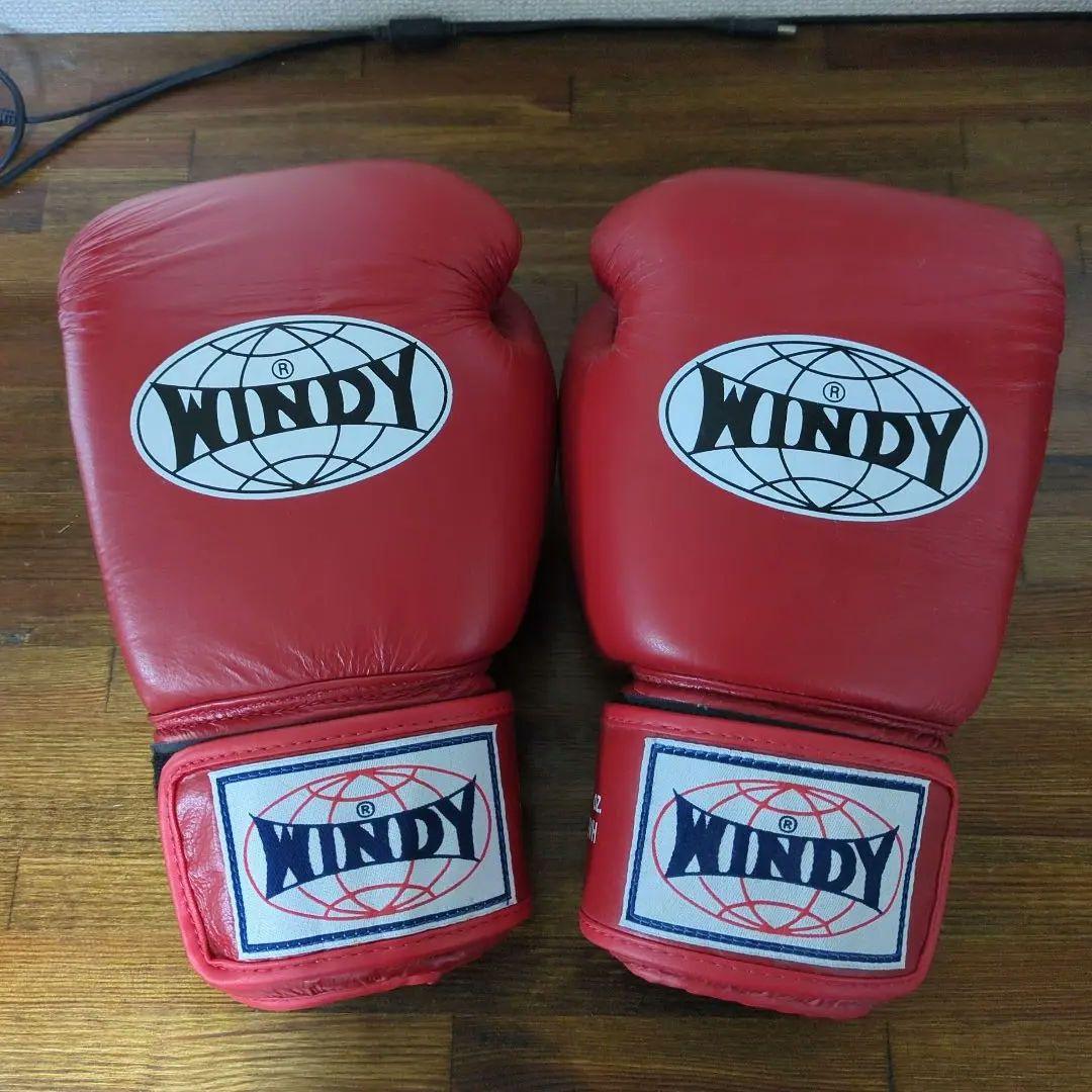 【s】WINDY ボクシンググローブ レッド
