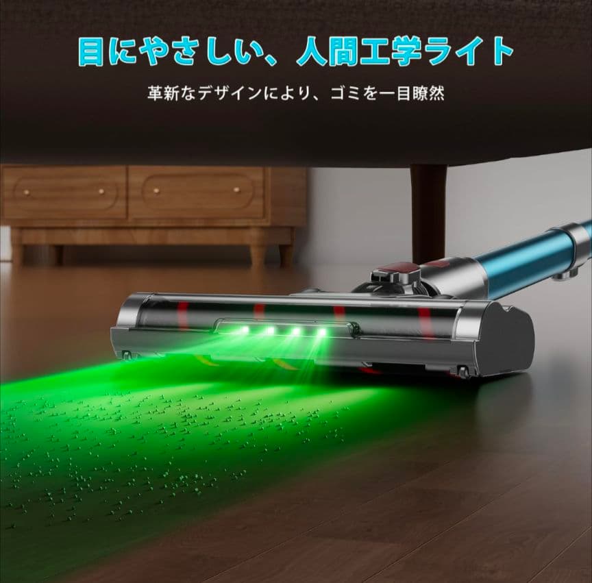 89 コードレス掃除機 軽量 サイクロン 絡まないヘッド 伸縮パイプ