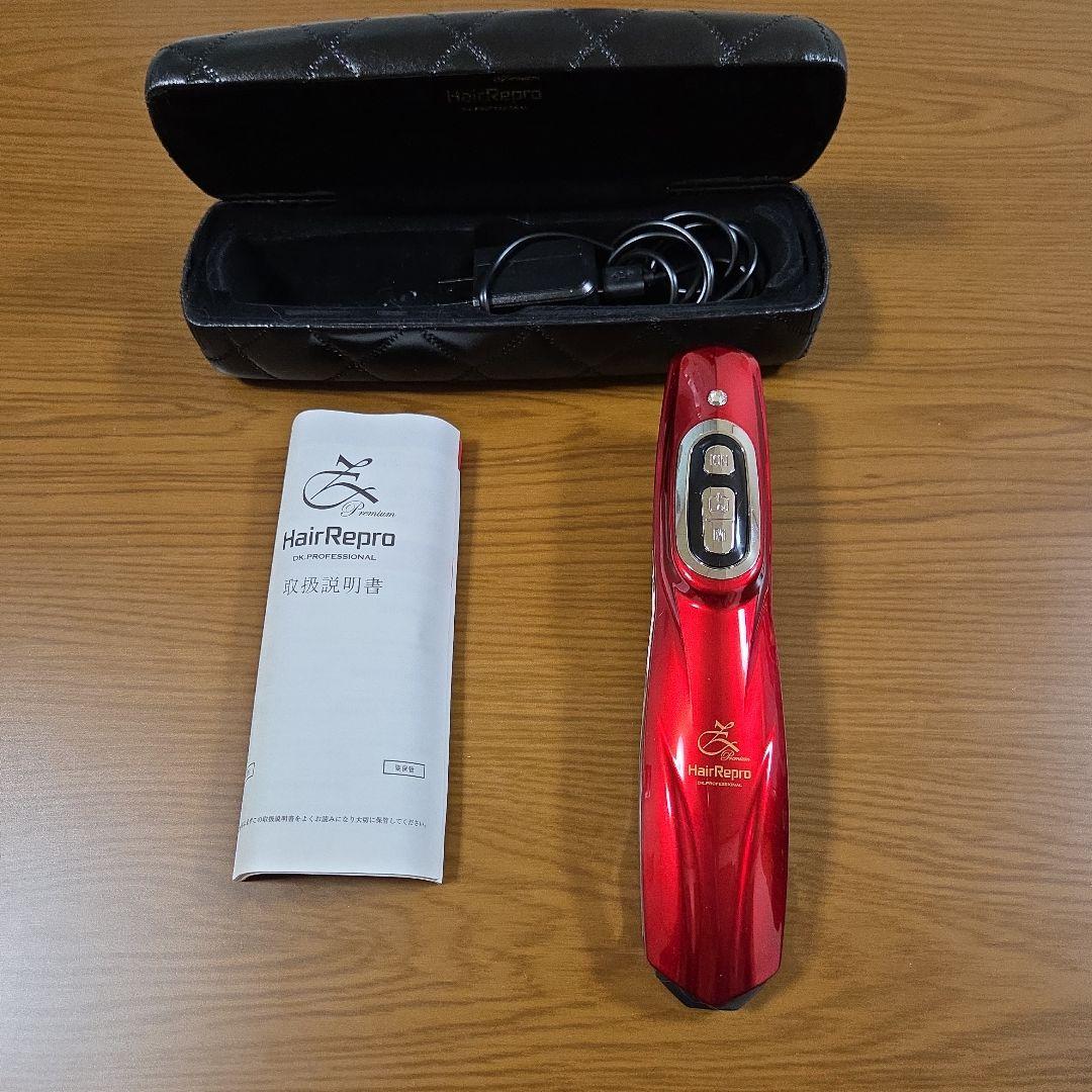 HairRepro 美顔器 赤色 + ヘアケアスプレーセット