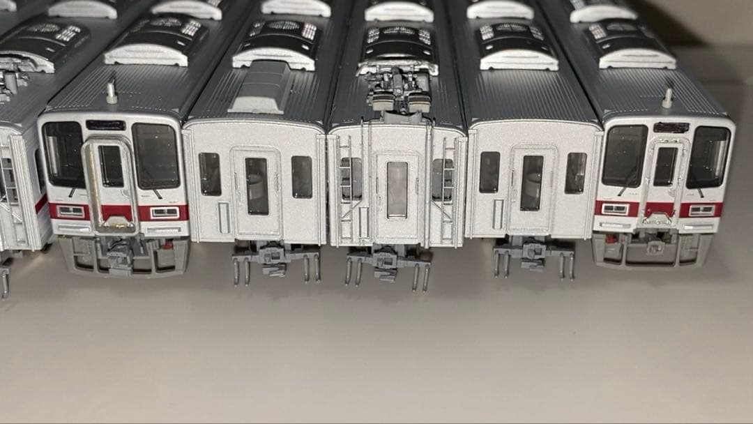 グリーンマックス 4085・4086 東武30000系 10両編成　現状です。