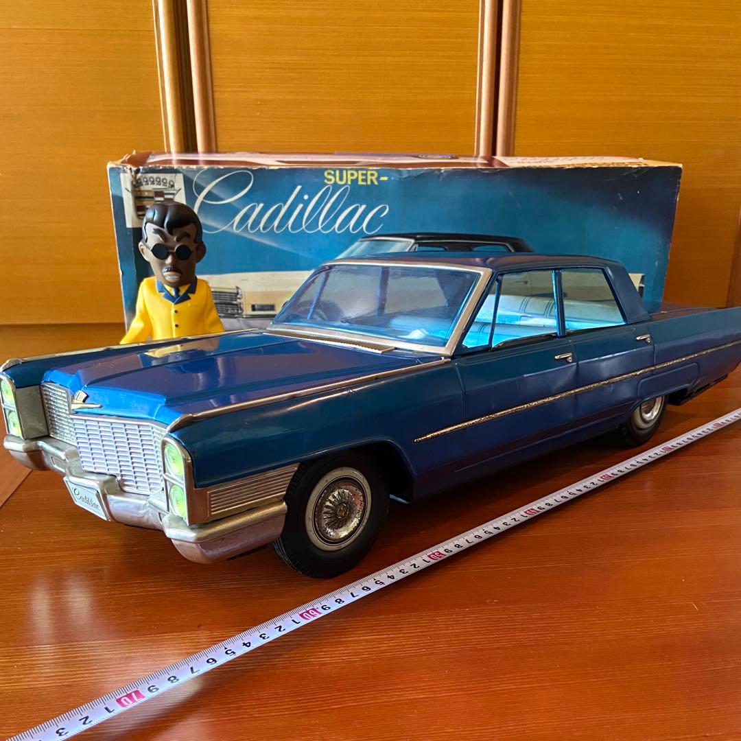 希少　野村トーイ　ブリキ　スーパー　キャデラック　65cm