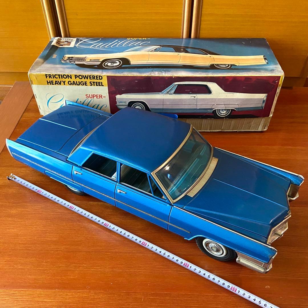 希少　野村トーイ　ブリキ　スーパー　キャデラック　65cm