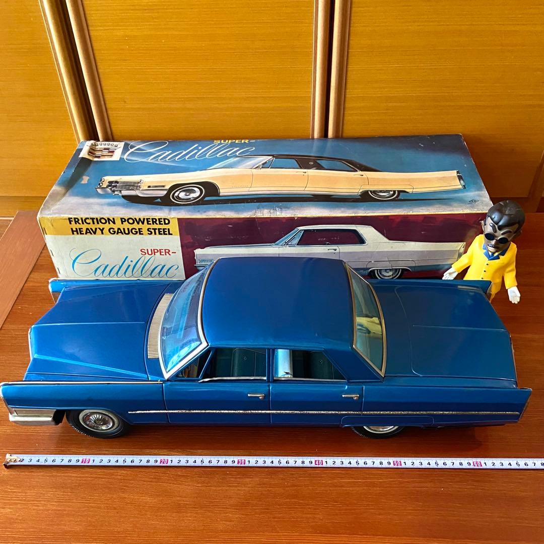 希少　野村トーイ　ブリキ　スーパー　キャデラック　65cm