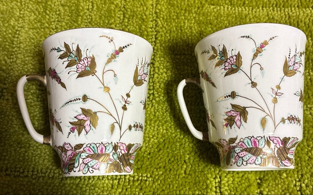 超希少❗ヴィンテージ　ロモノーソフ　ロシア　カップ&ソーサー　2組セット