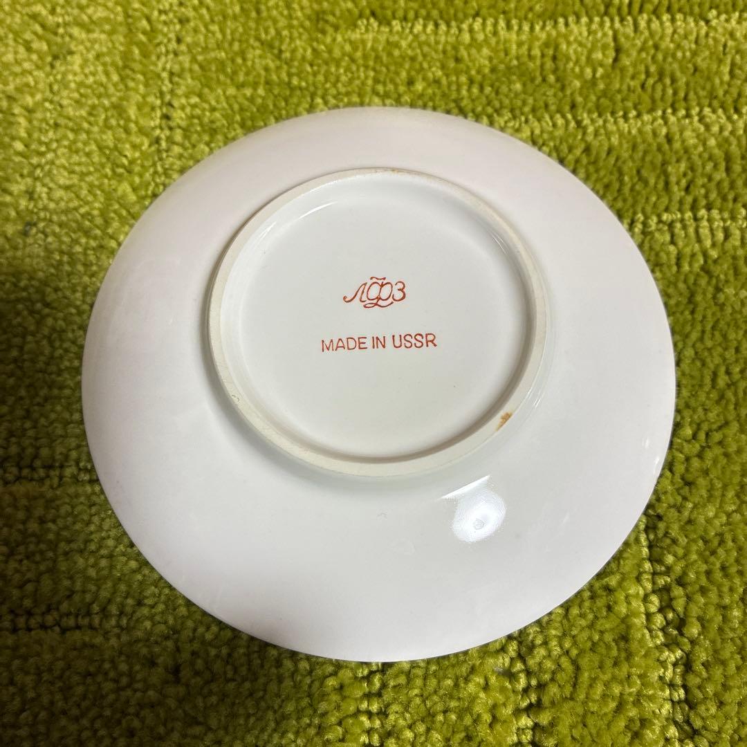 超希少❗ヴィンテージ　ロモノーソフ　ロシア　カップ&ソーサー　2組セット