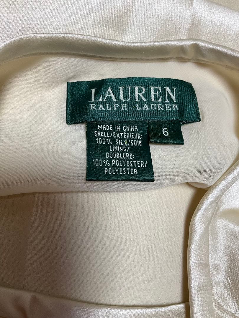 Itami　ラルフローレン　シルク　フレアスカート　赤　白　セット