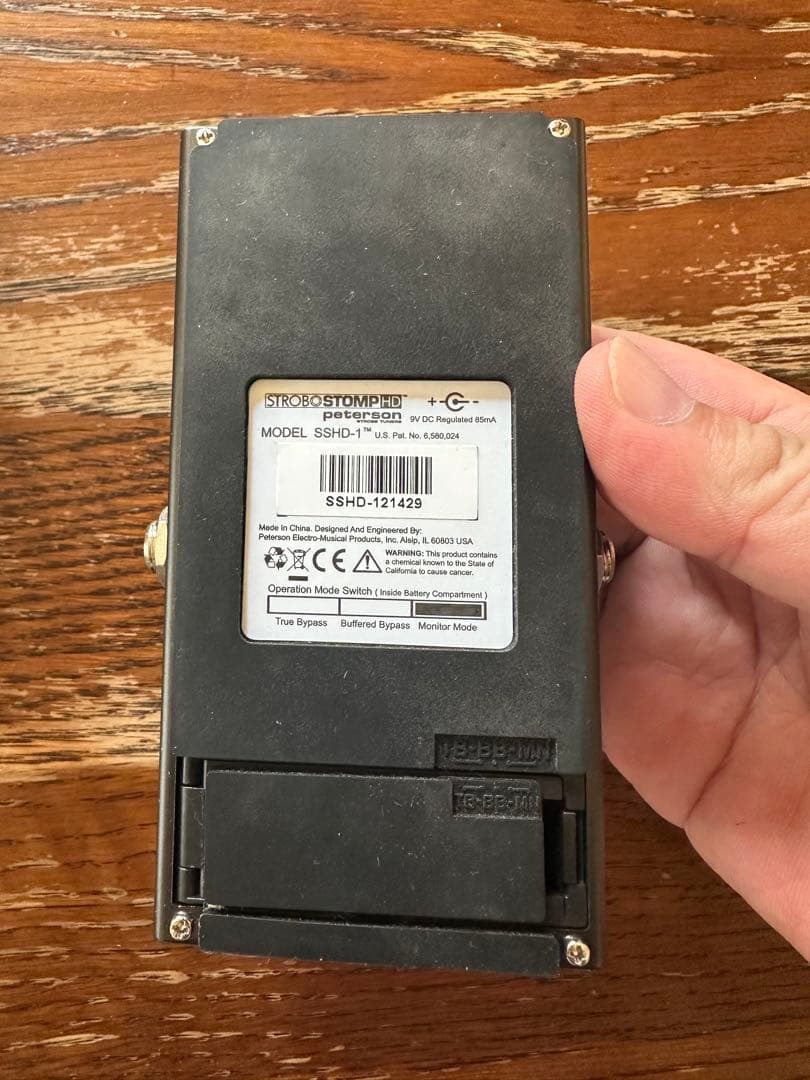 Peterson Strobostomp HD ギターエフェクター