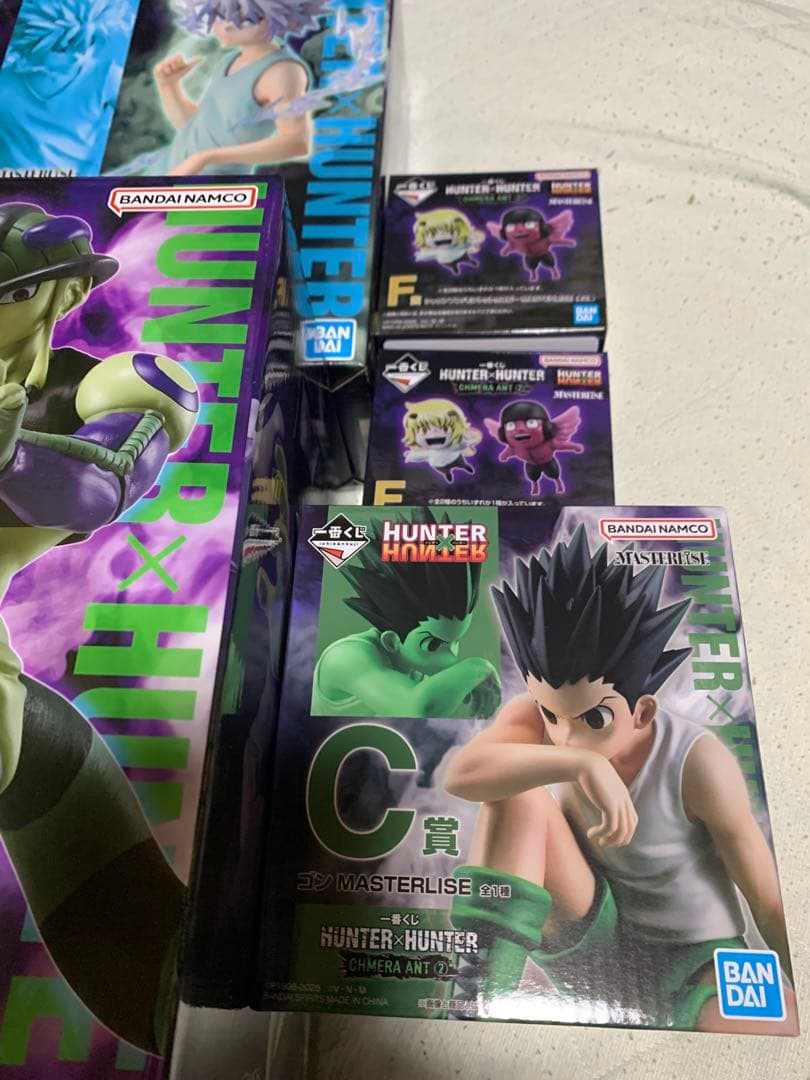 一番くじ HUNTER×HUNTER ラストワン、ACD、F賞コンプ下位賞コンプ