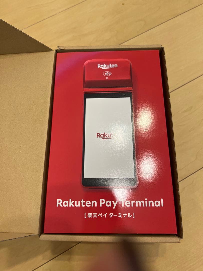 楽天ターミナル【新品未開封品】楽天ペイ　ホワイトプリンター一体型