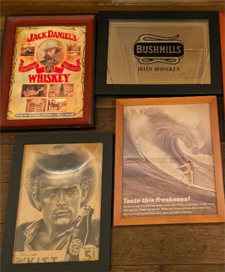 アンティーク絵画　4枚セット