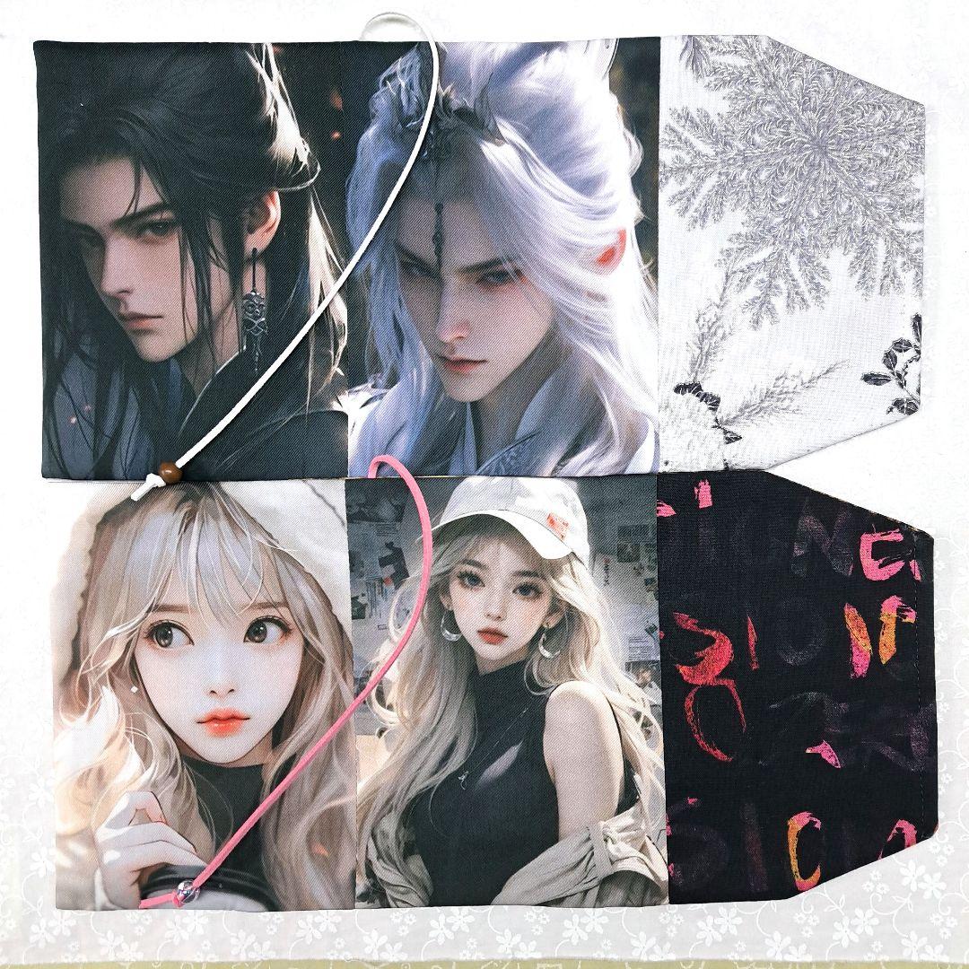 tamaー1125⑧ブックカバー、ポーチ