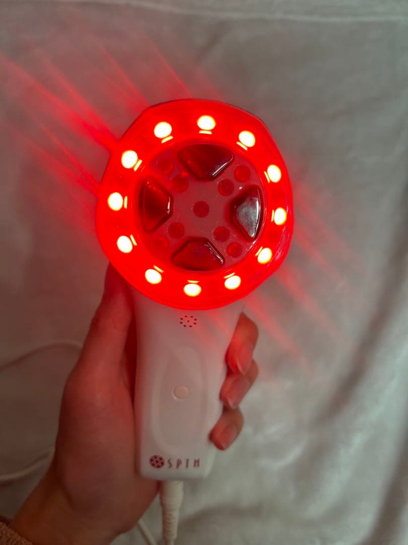 セプテム　アップビー美顔器 APPB ホワイト 充電器・ポーチ・箱付き