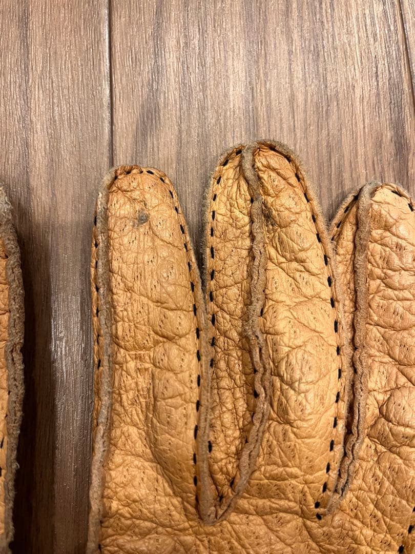 DENTS デンツ　ペッカリー　レザー 手袋 メンズ　値下げ