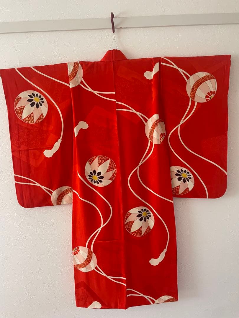 七五三　5歳　正絹　お着物セット