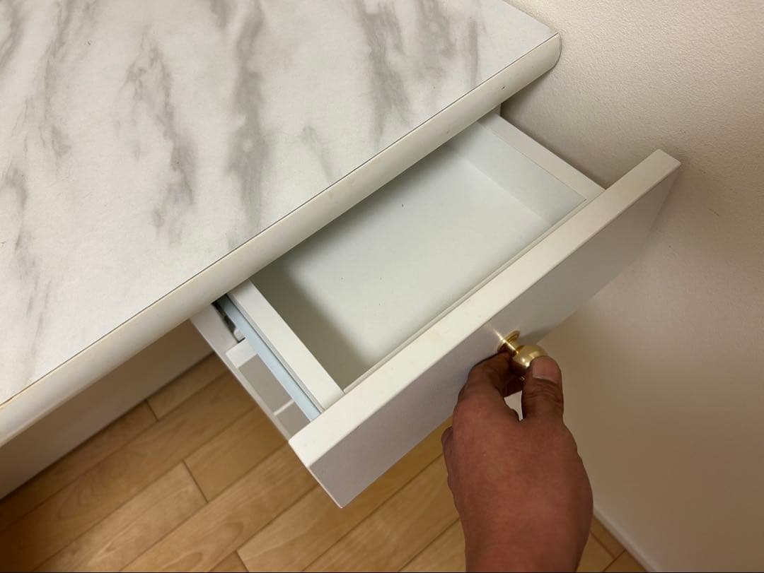 Francfranc エルドラド コスメデスク　鏡つき　ドレッサー