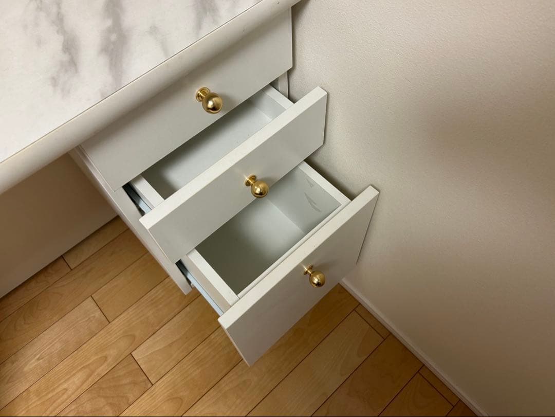 Francfranc エルドラド コスメデスク　鏡つき　ドレッサー