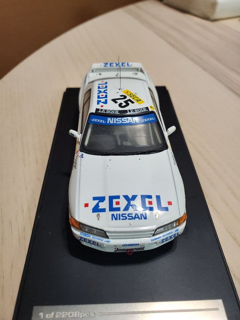 ミニカー ZEXEL SKYLINE 1991 SPA 24h (#25) hpi