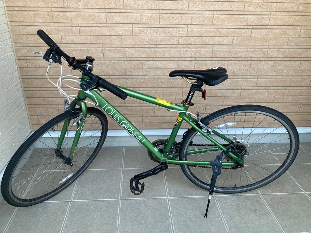 ち*ち様 LOUIS GARNEAU クロスバイク グリーン　ルイガノ