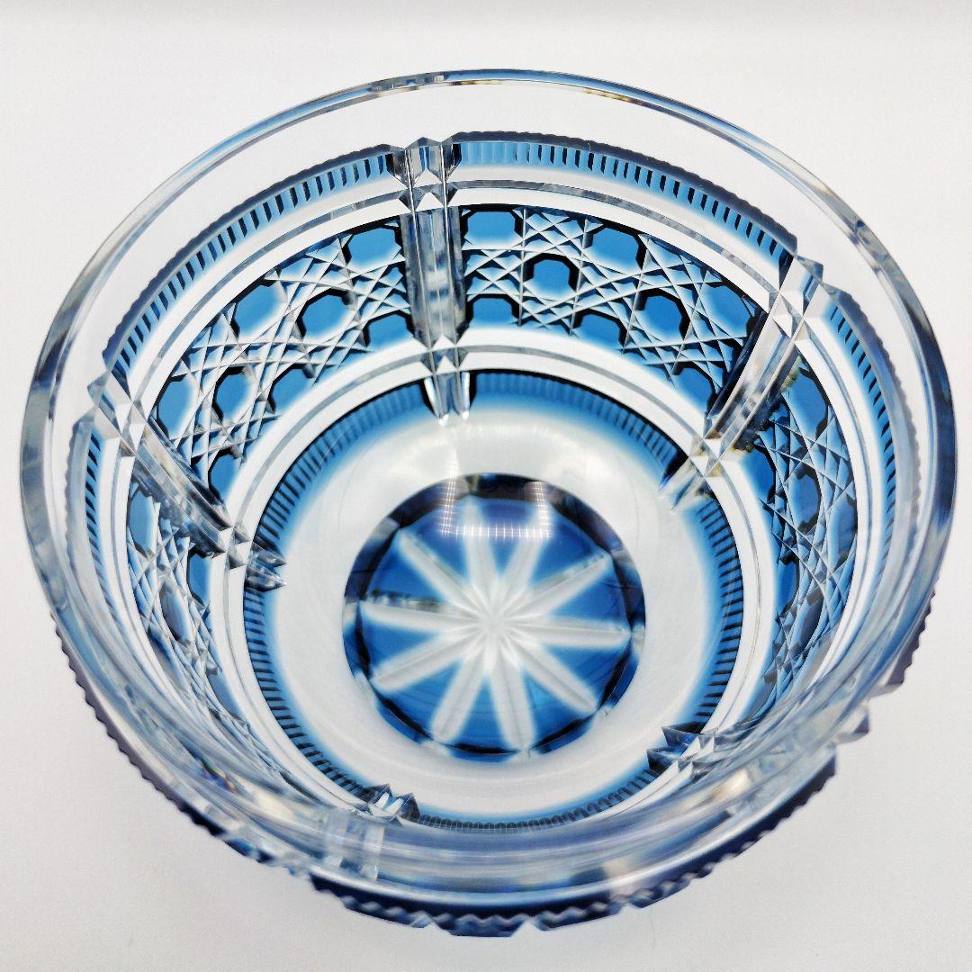 超希少品☆復元 薩摩切子 碗 松浦正行 美品（切子、江戸切子、薩摩切子）