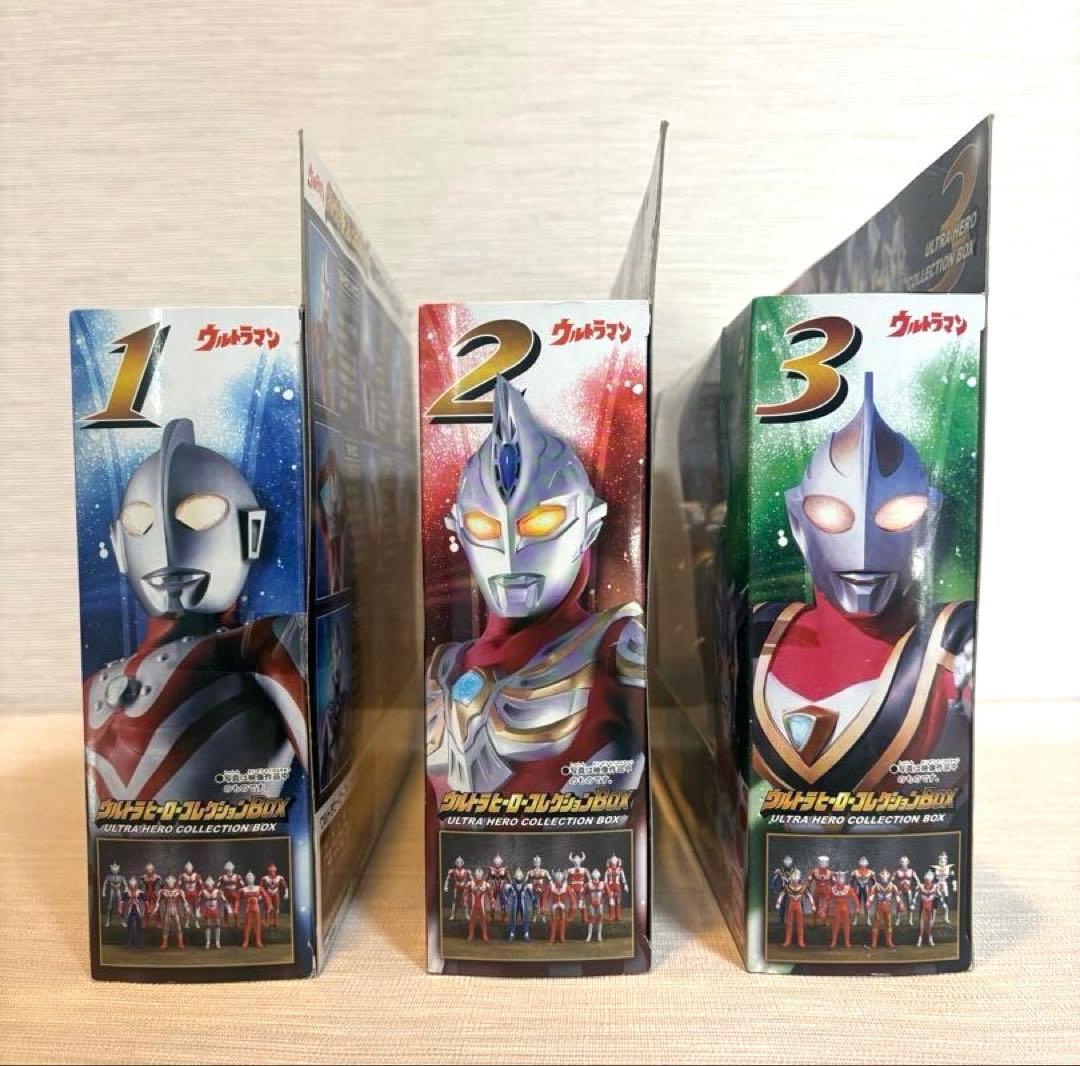 【希少品】ウルトラヒーローコレクションボックス　　BOX セット ウルトラマン
