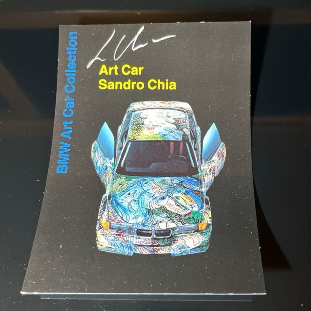 超レアモデル❗️ミニカー 1/18 ミニチャンプス BMW M3 アートカー