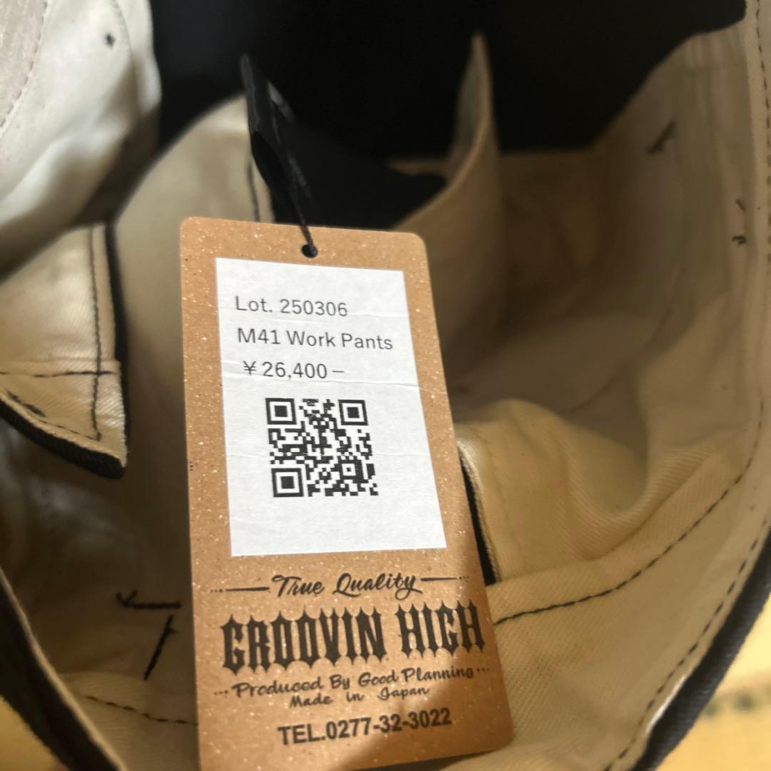 パンツ THE GROOVIN HIGH 1941 Work Pants 25ss