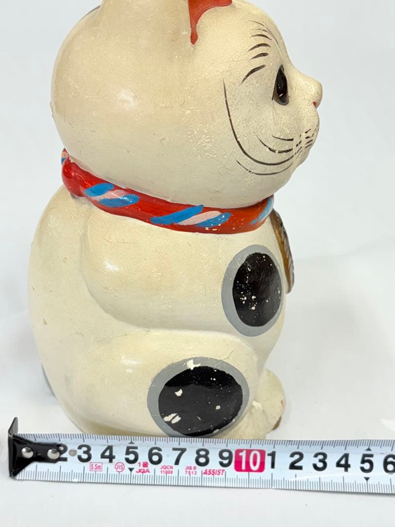 まねきねこ 招き猫 縁起物 貯金箱 猫 アンティーク レトロ