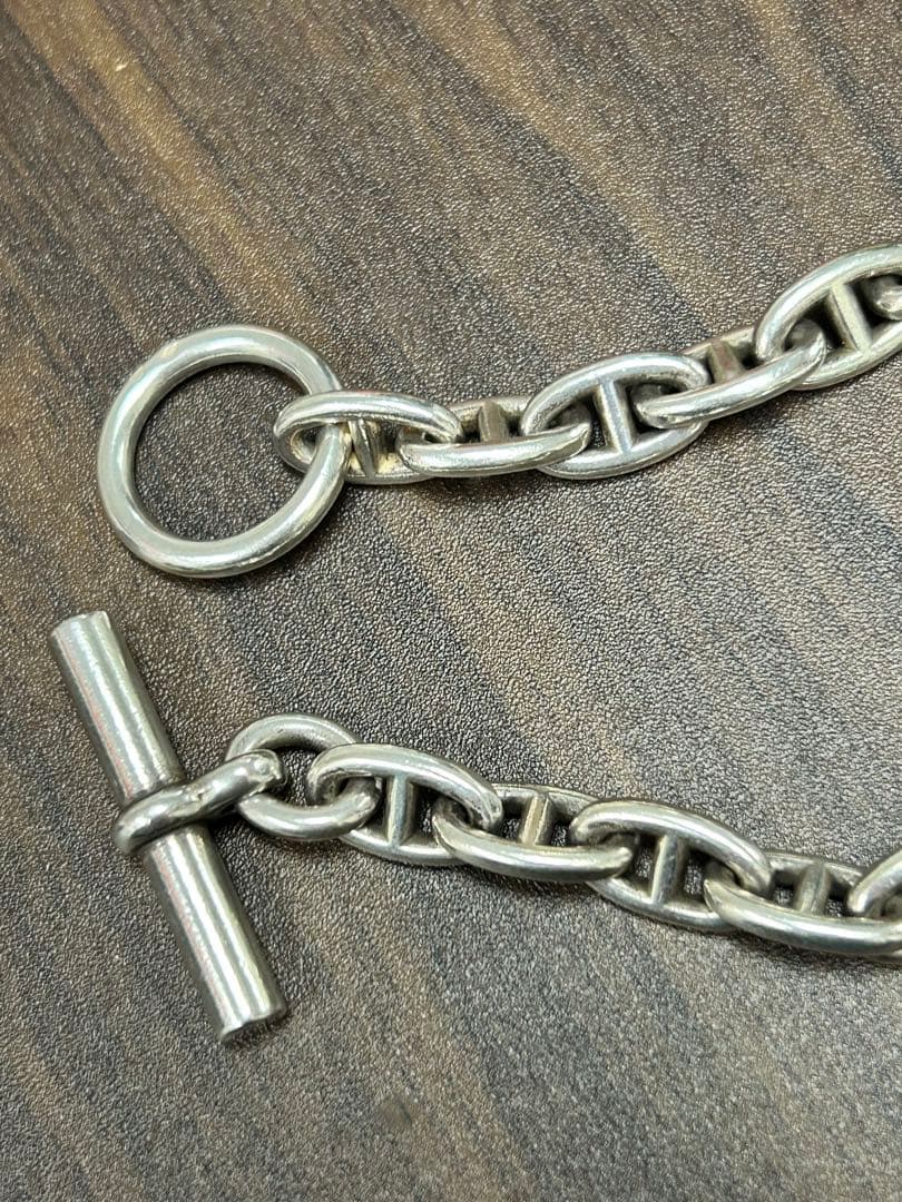 エルメス シェーヌダンクル ブレスレット PM 18 マルジェラ期 925