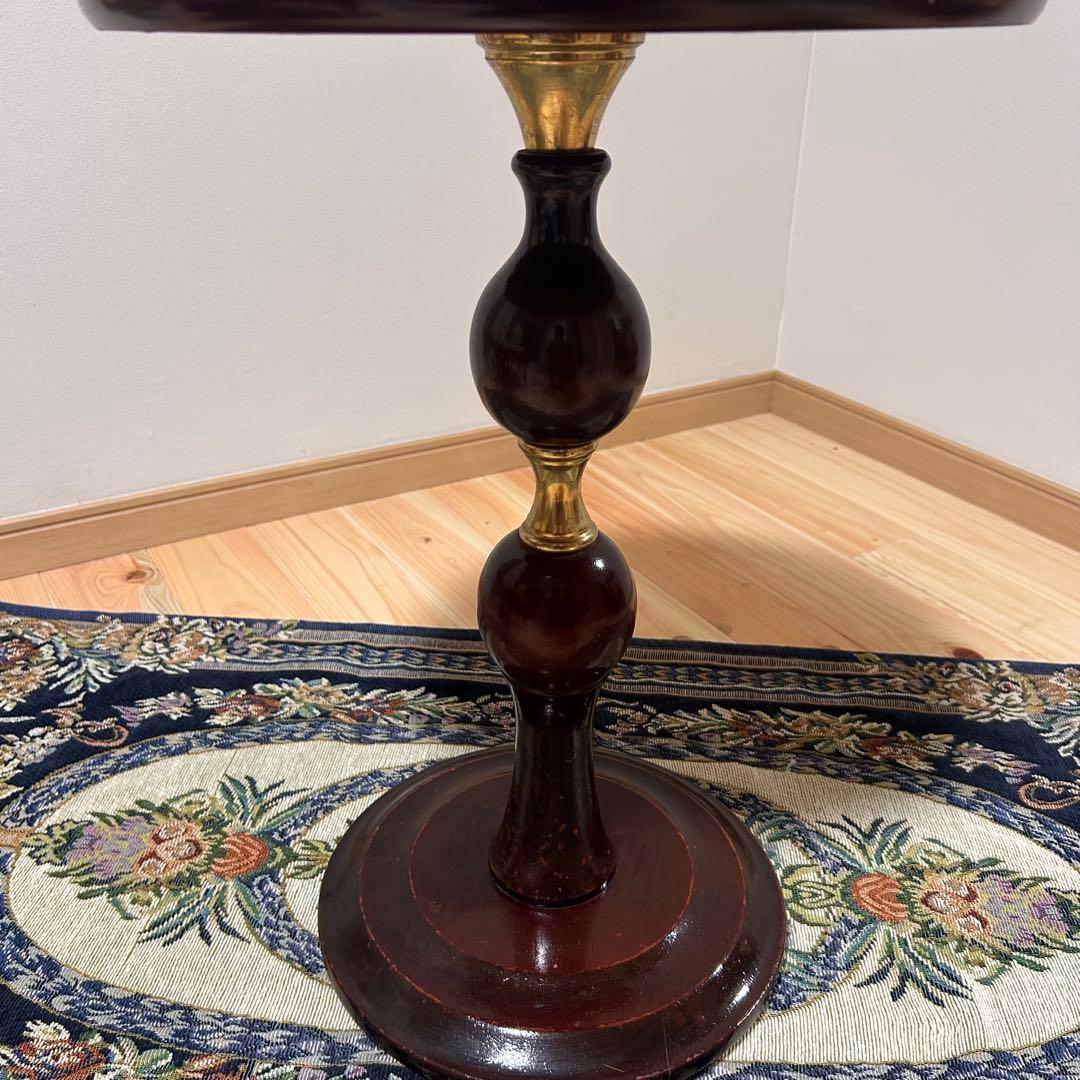 【送料込み】ヴィンテージ　サイドテーブル コーヒーテーブル　天然木