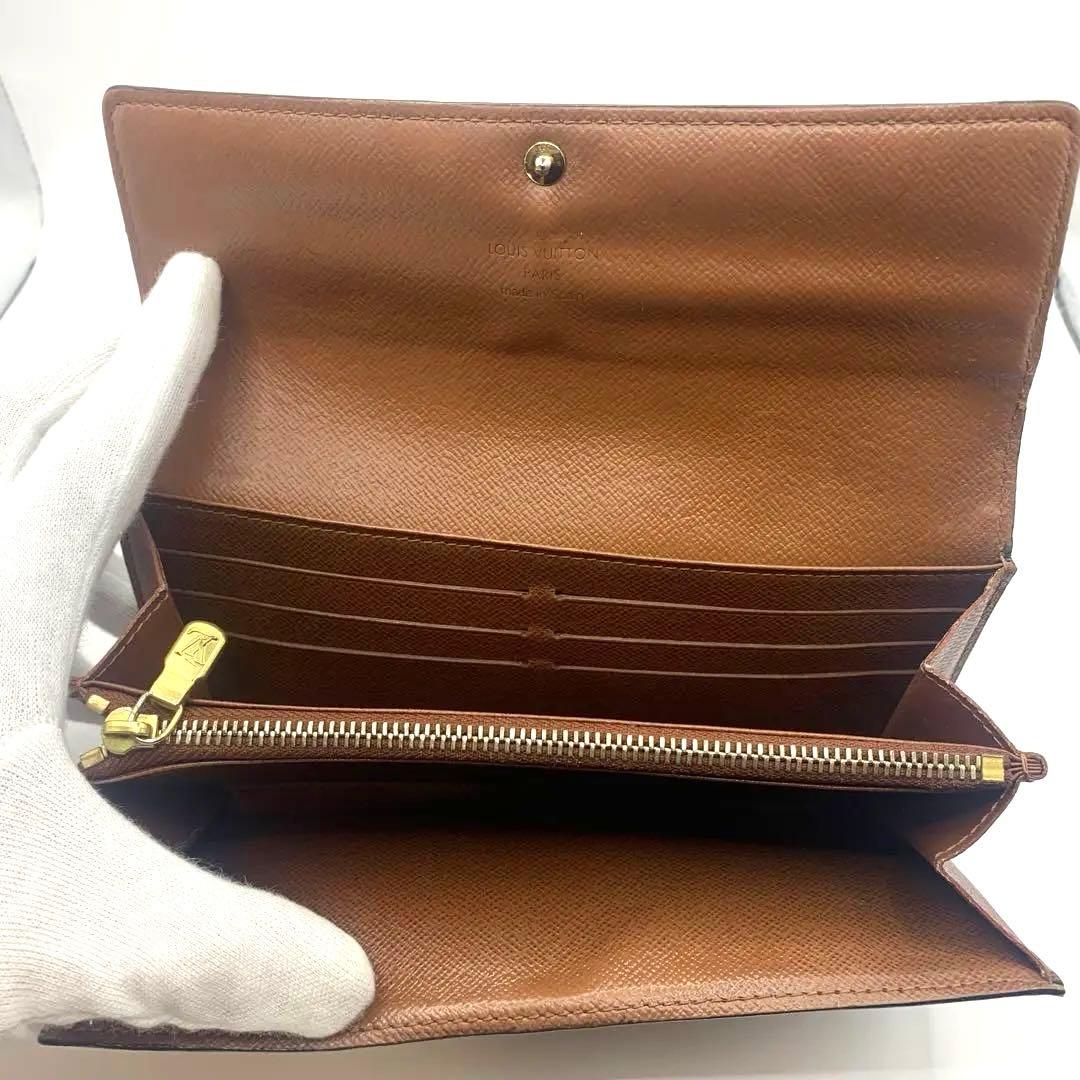 ルイヴィトン 長財布 ポルトフォイユ モノグラム 二つ折り財布 財布 折り財布