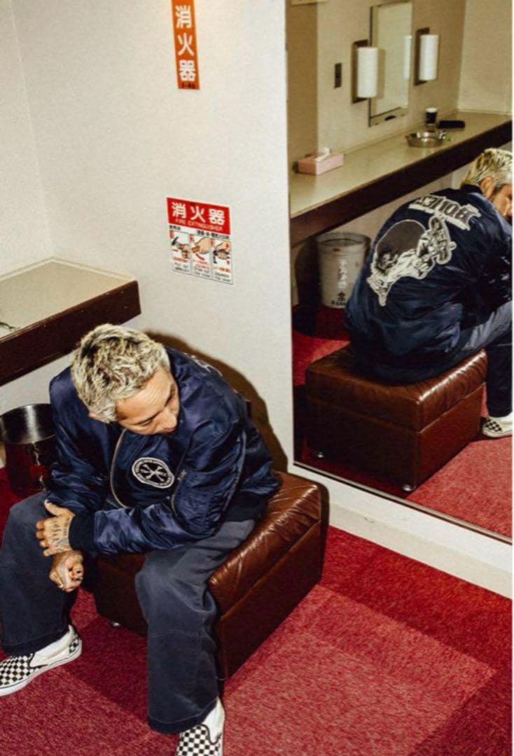 ミュージシャン The BONEZ MA-1 JACKET 3rd Edition RIZE