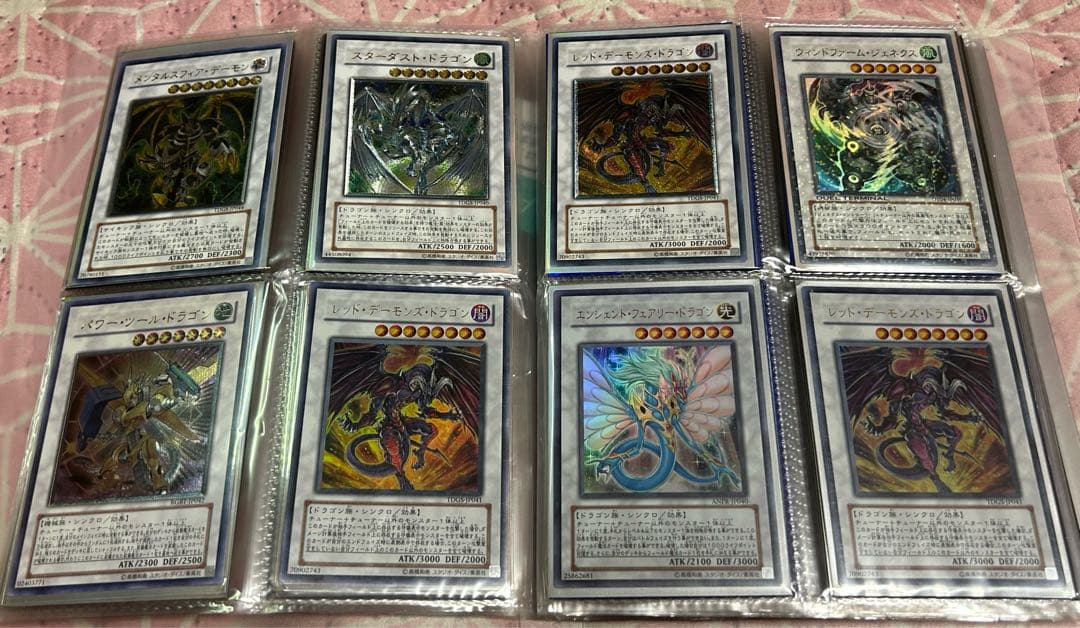 遊戯王OCGカード１１６枚セットケース、スリーブ入り