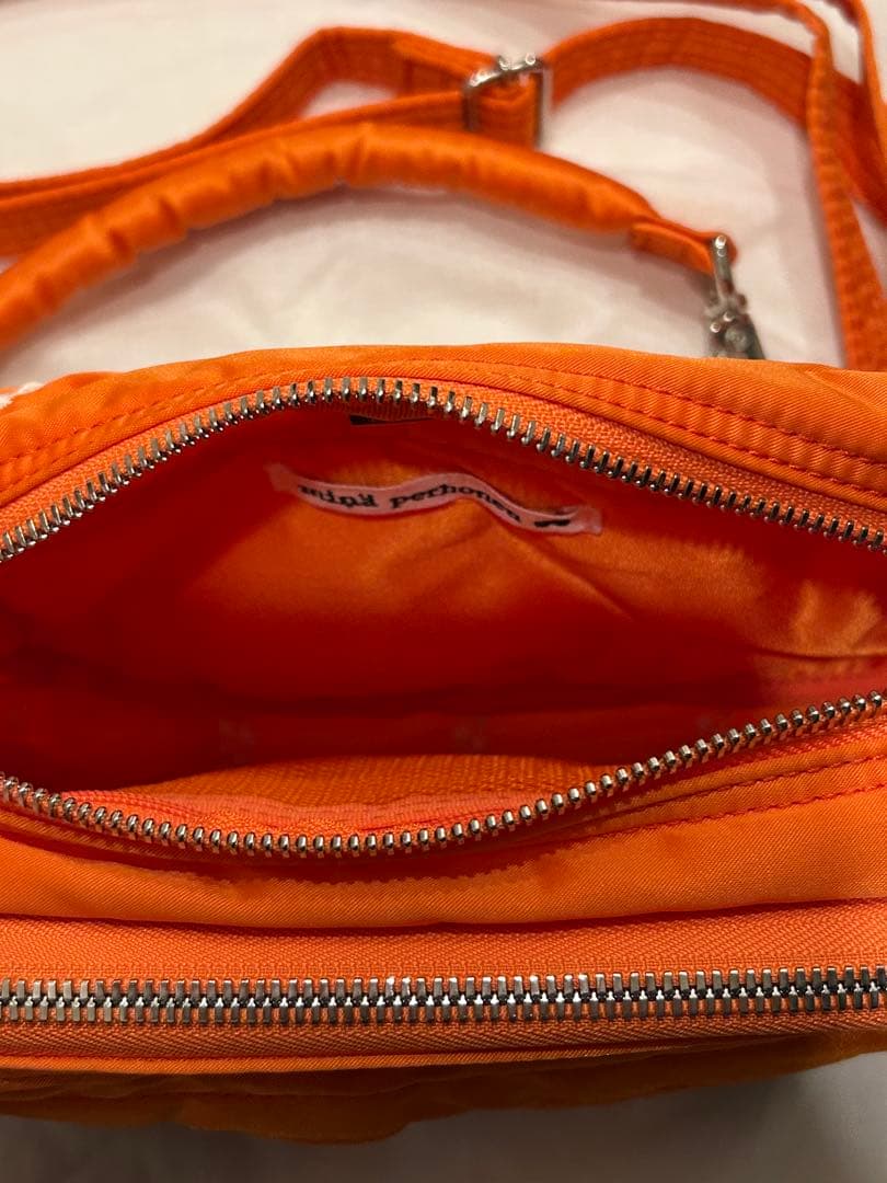 ミナペルホネンPORTERtambourine2WAYショルダーオレンジポーター