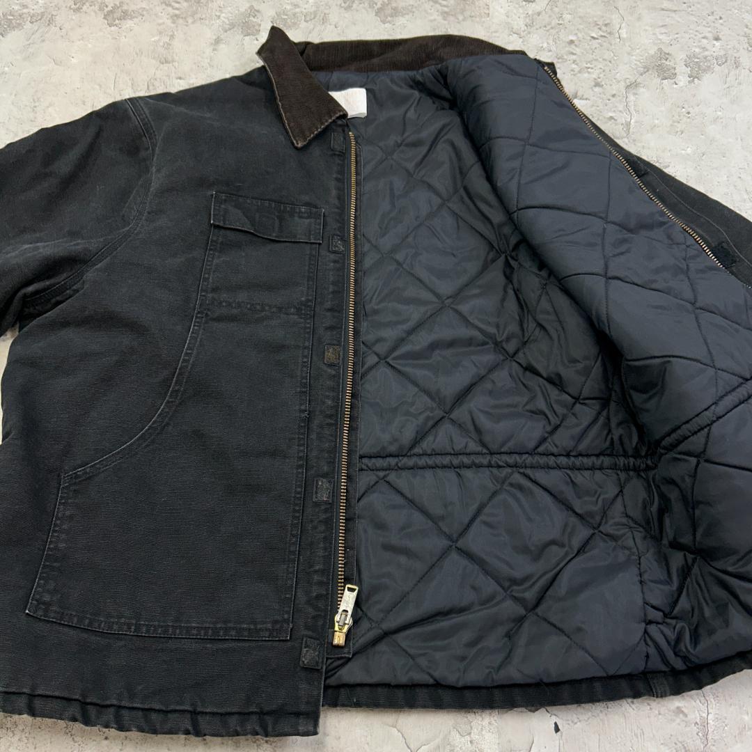 Y*u様 カーハート　USA製　ダック　トラディショナルジャケット　古着　ブラッ