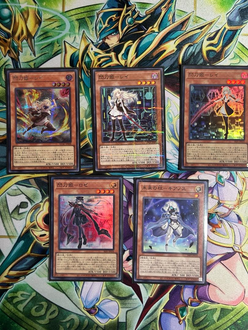 遊戯王　閃刀姫デッキパーツ　イラスト違い　シク有り