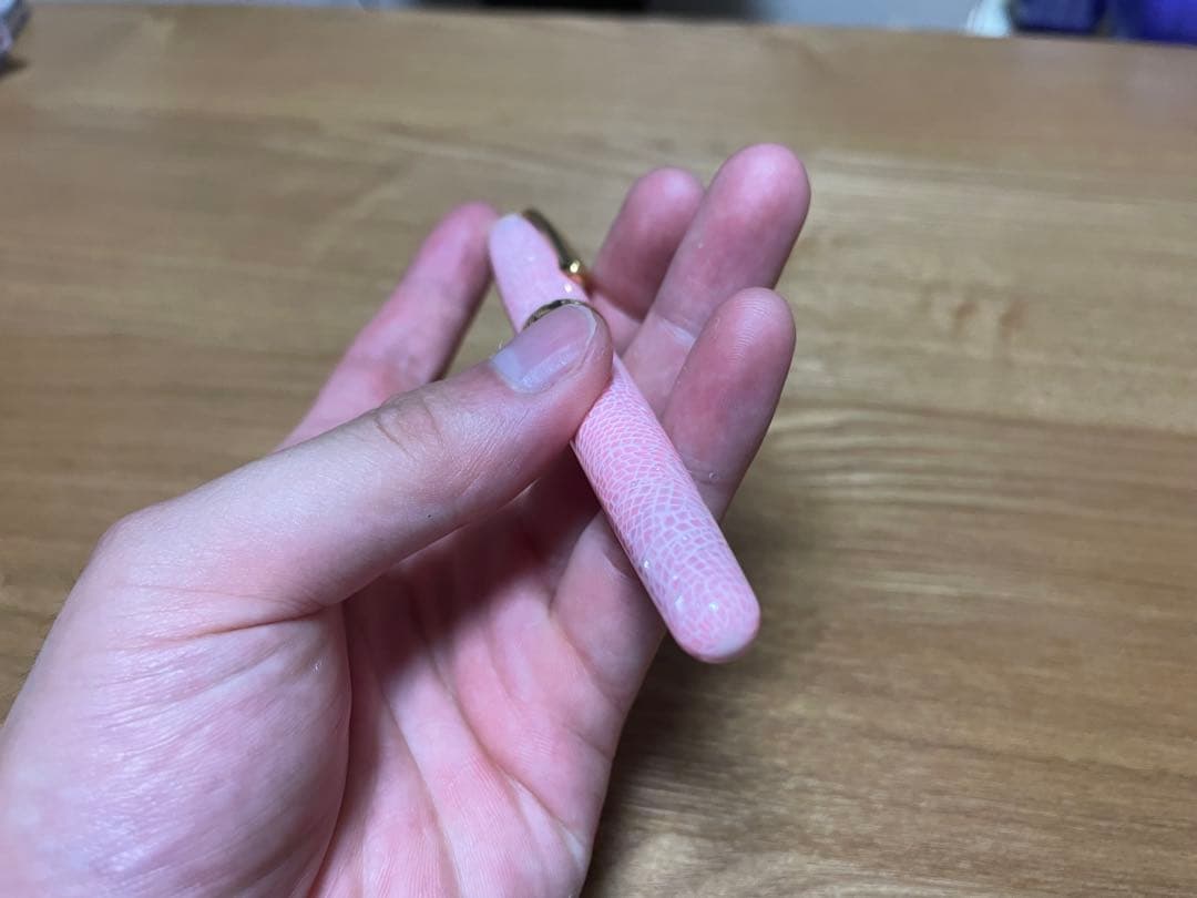 プラチナ万年筆 #3776 　セルロイドサクラ F