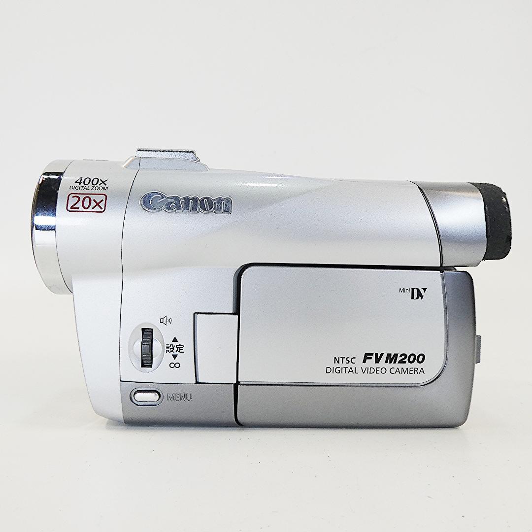 美品・動作良好 キャノン DM-FV M200 MiniDVビデオ DVD化に