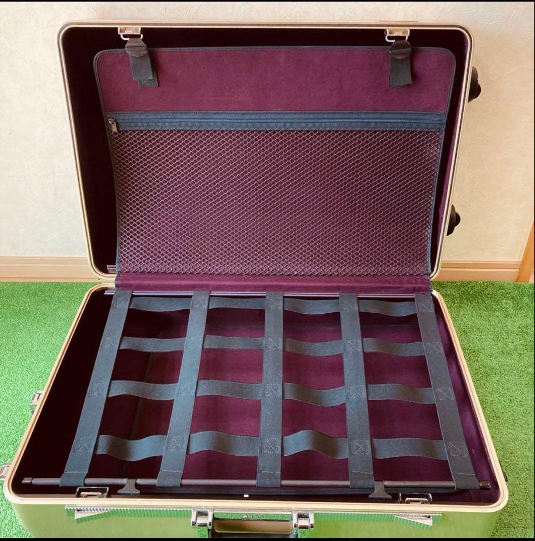 希少 ゼロハリバートン ヴィンテージ　アルミ シャンパンゴールド スーツケース