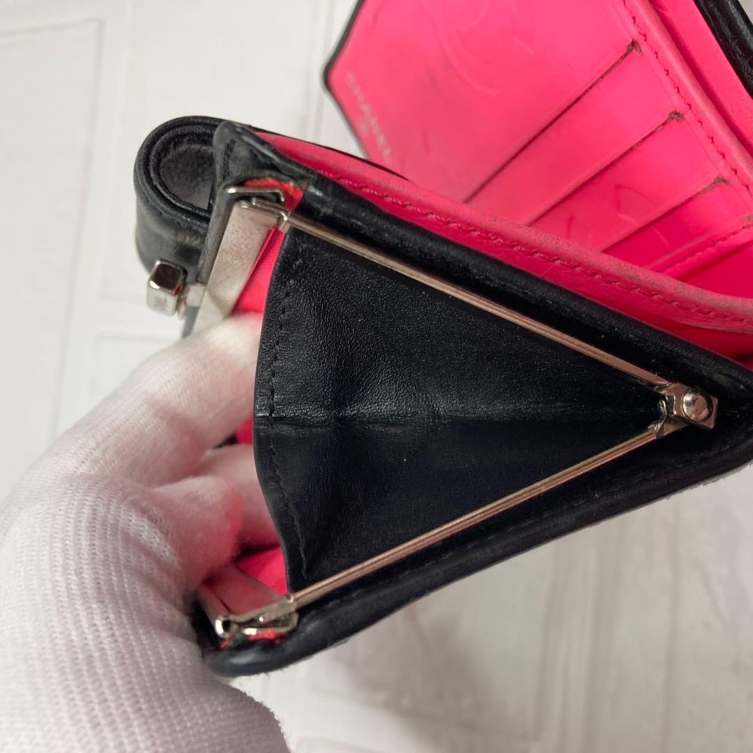 CHANEL ココマーク マトラッセ カンボン 財布　d2015798