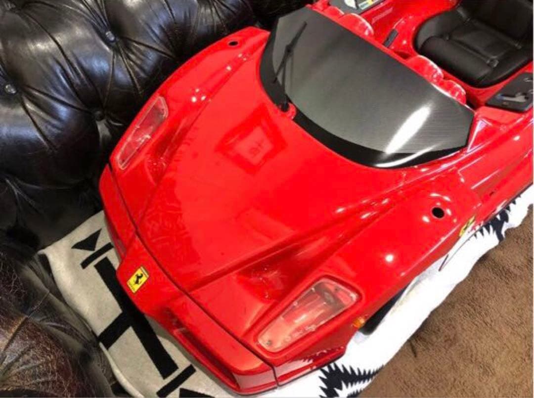 電動乗用 フェラーリ キッズカー レッド 未使用品 美品
