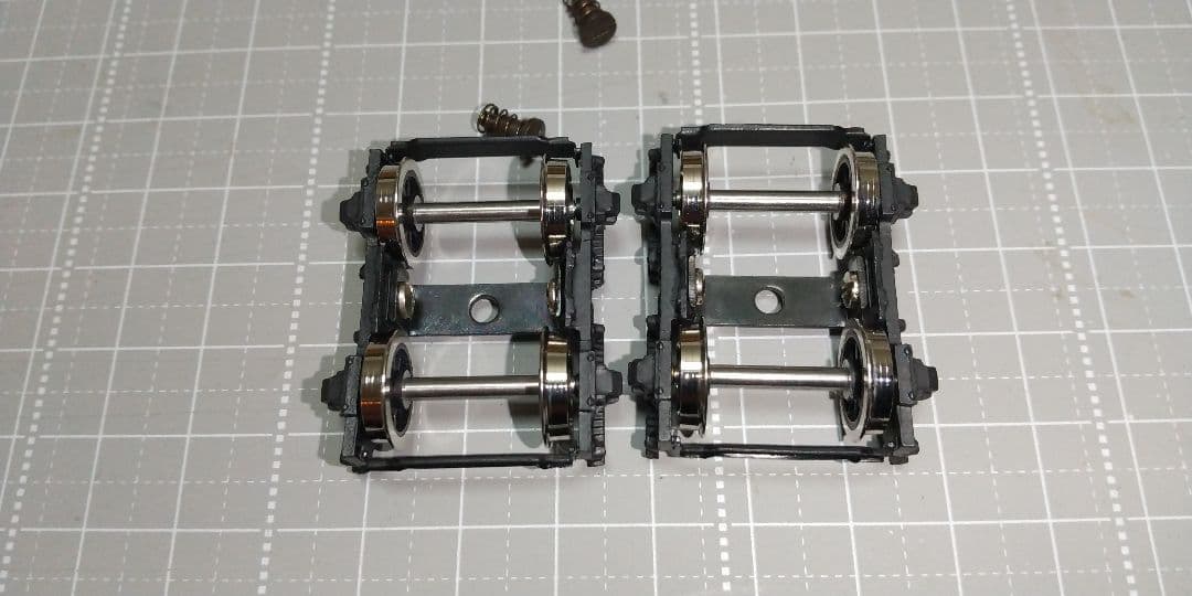 先台車、従台車、テンダー台車。 鉄道模型 、HOゲージ 、蒸気機関車 パーツ