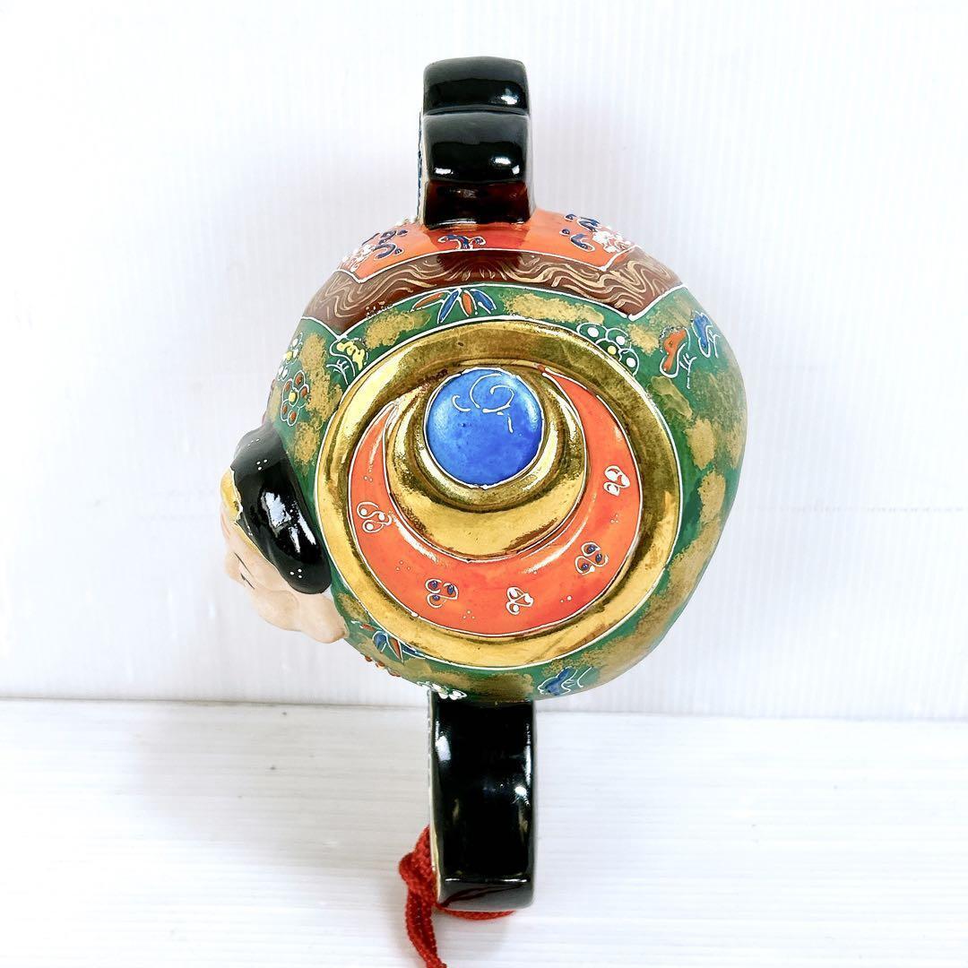 金の打ち出の小槌　恵比寿様　大黒様　九谷焼　金運　成功　運気アップ