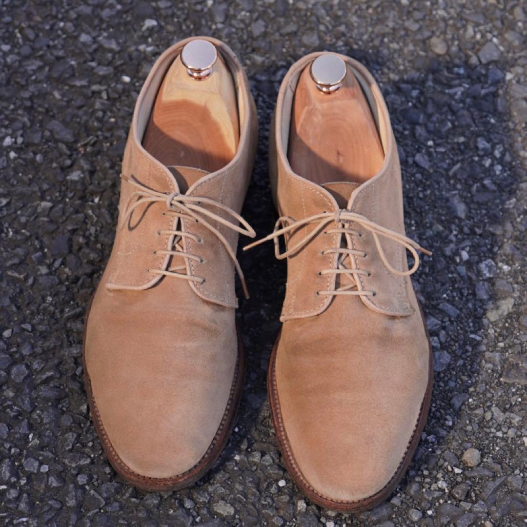 ⭐︎希少モデル⭐︎ Aldenダーティバックス アンラインド プレーントゥUS7hD