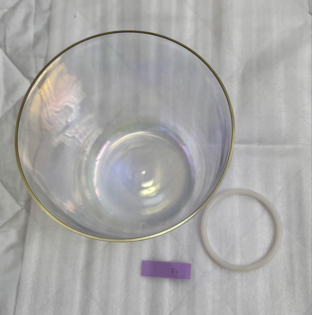 クリスタルボウル5個と収納バッグセット