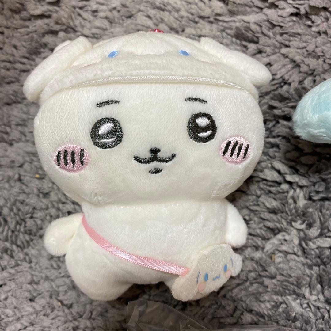 ちいかわ　サンリオキャラクターズ　コラボマスコット　3点セット
