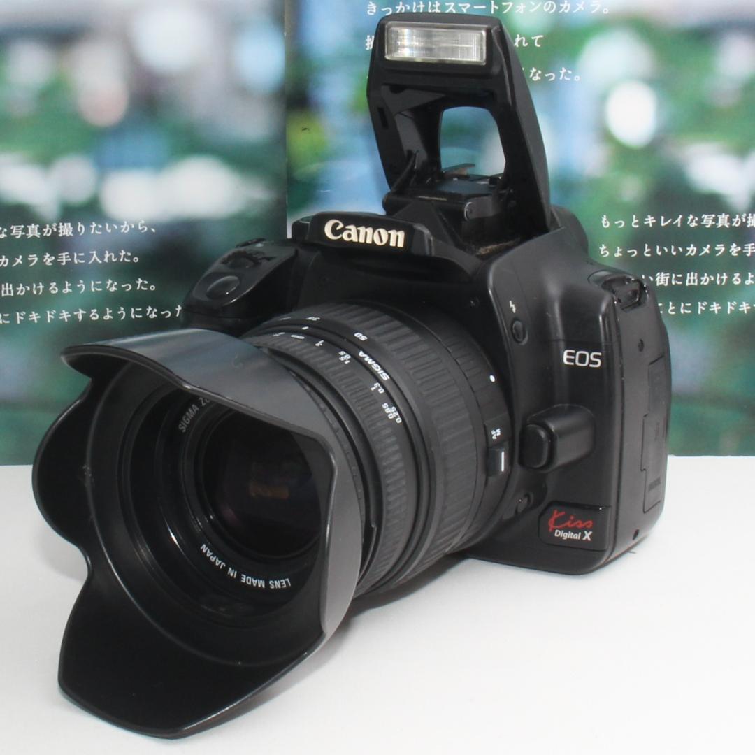 ❤️一眼レフデビューに最適の人気機種❤️Canon EOS kiss X❤️