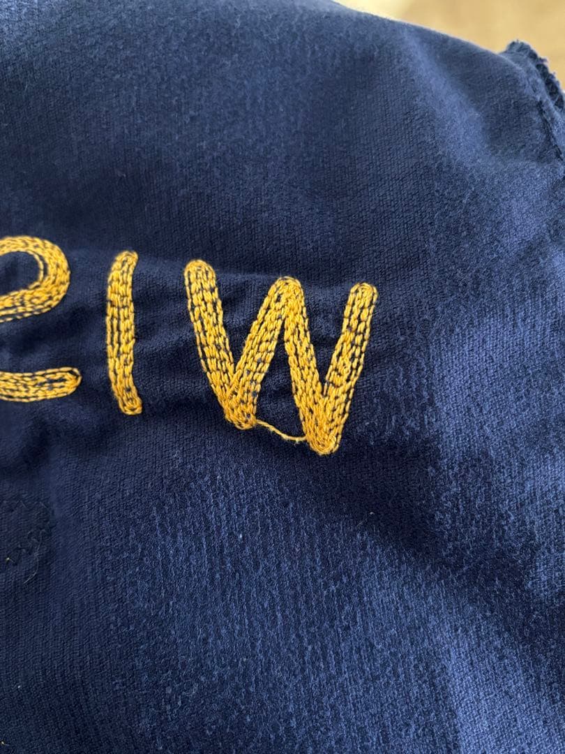 FFA ネイビー ファーマーズジャケット【size36】