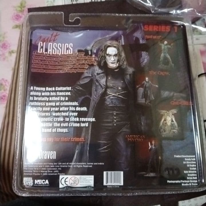 ブランドン・リー　クロウスタチュー未開封品　オマケ付き　　ブルース・リー