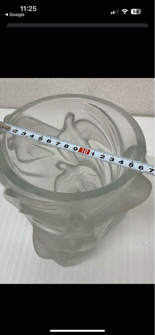 3-1017 ラリック 花瓶 マルティネット Martinets フラワーベース